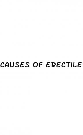 causes of erectile dysfunction in males