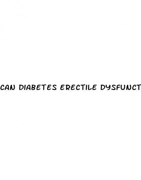 can diabetes erectile dysfunction be reversed