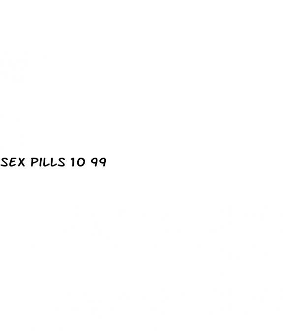 sex pills 10 99