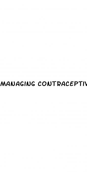 managing contraceptive pill patients 15th ed