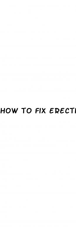 how to fix erectile dysfunction without medication