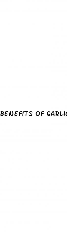 benefits of garlic and honey for erectile dysfunction