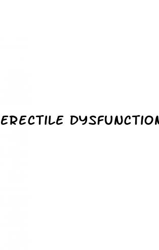 erectile dysfunction severity index