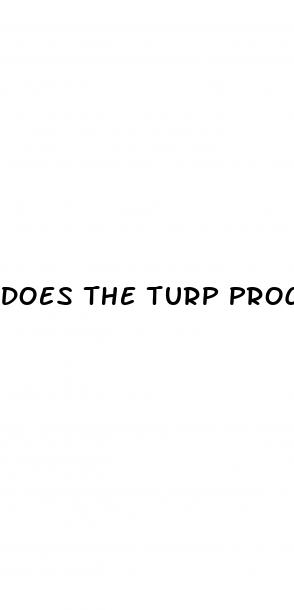 does the turp procedure cause erectile dysfunction