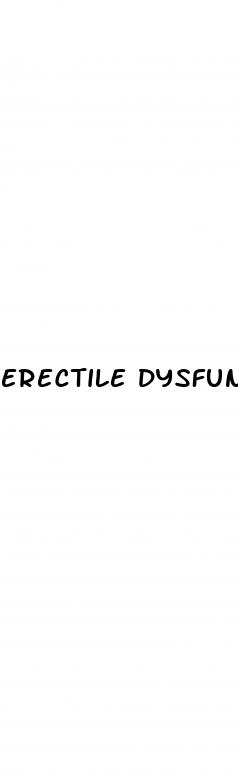 erectile dysfunction following prostate removal