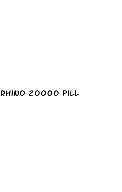 rhino 20000 pill