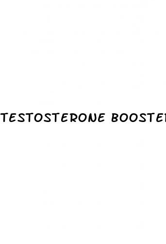 testosterone booster erectile dysfunction