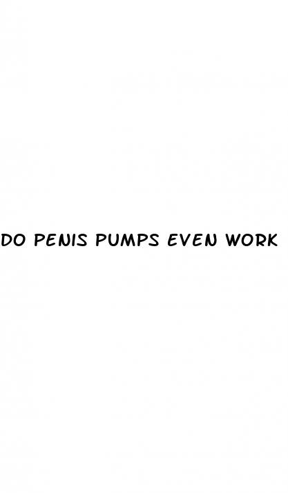 do penis pumps even work