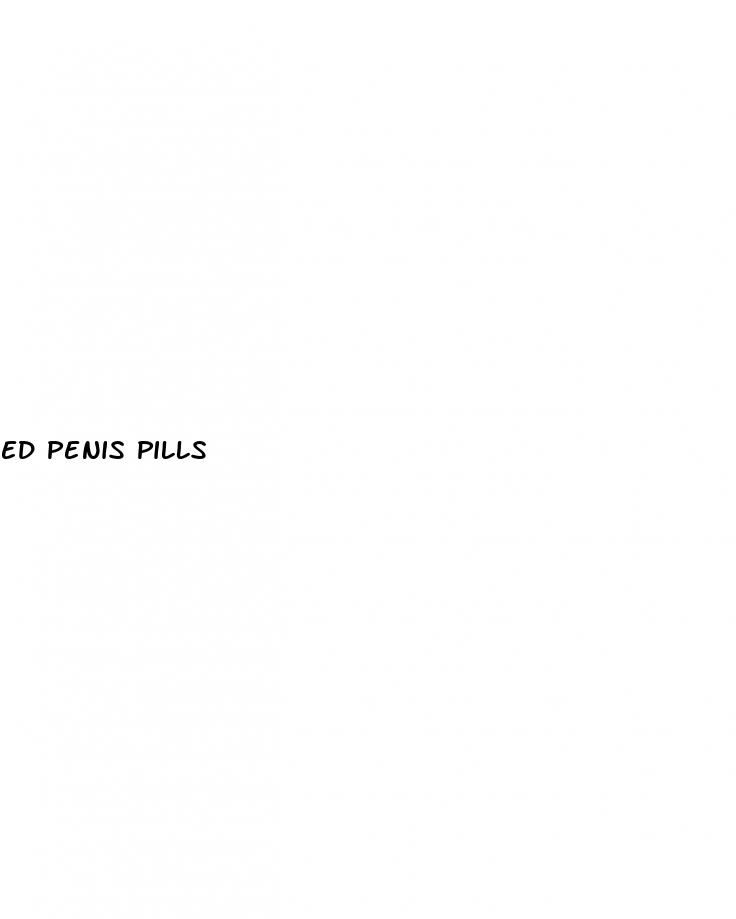 ed penis pills