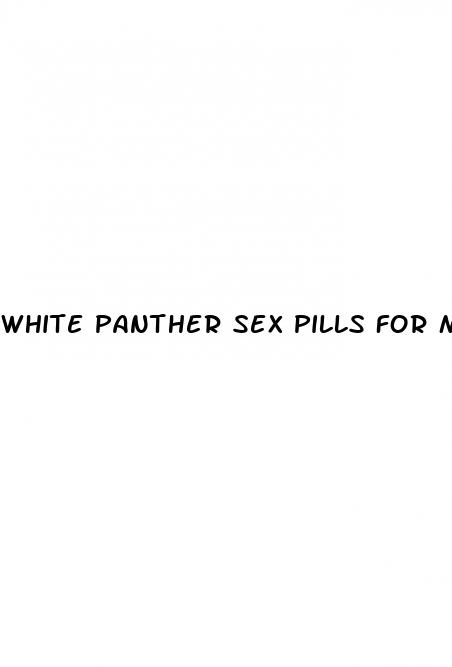 white panther sex pills for man