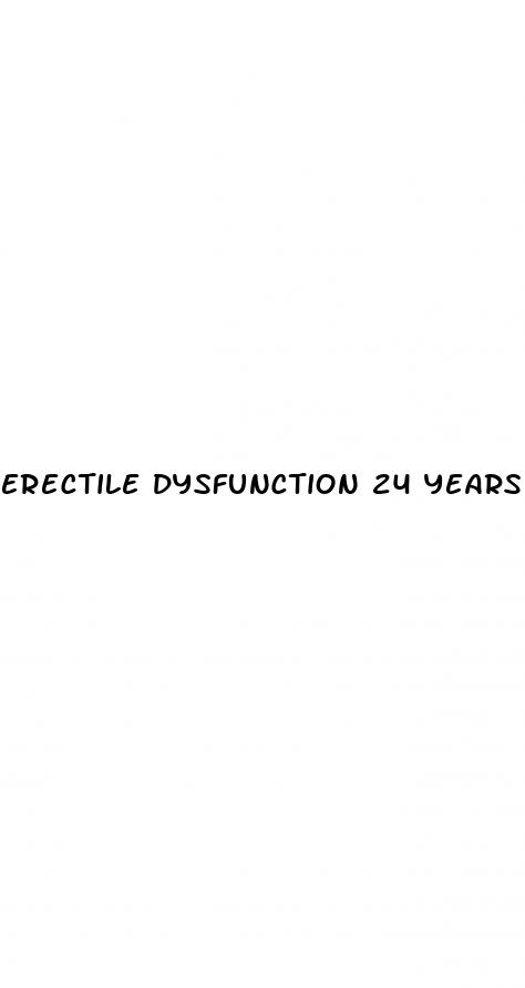 erectile dysfunction 24 years old