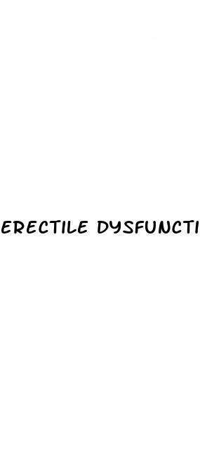 erectile dysfunction article