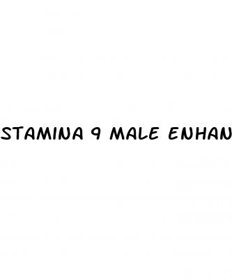 stamina 9 male enhancement