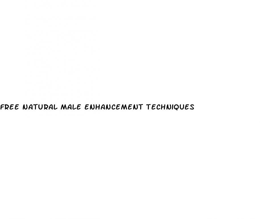 free natural male enhancement techniques