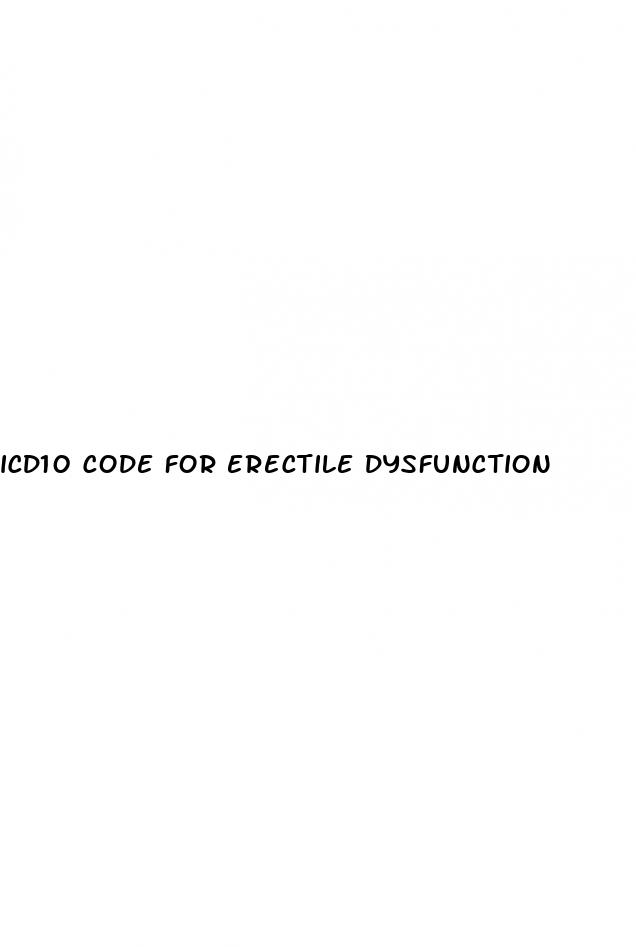 icd10 code for erectile dysfunction