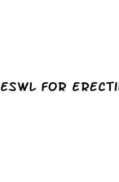 eswl for erectile dysfunction