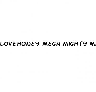 lovehoney mega mighty male enhancement kit