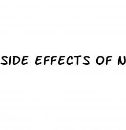 side effects of natural male enhancement pills