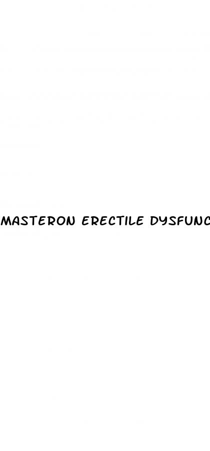 masteron erectile dysfunction