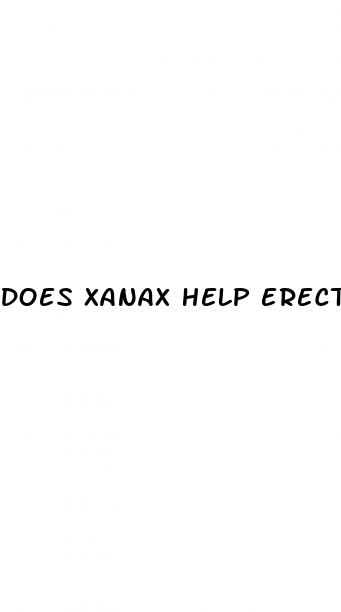 does xanax help erectile dysfunction