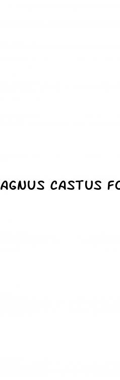 agnus castus for erectile dysfunction