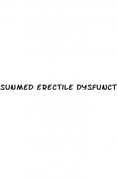 sunmed erectile dysfunction