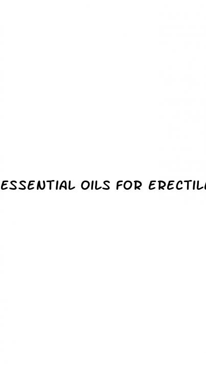 essential oils for erectile dysfunction doterra