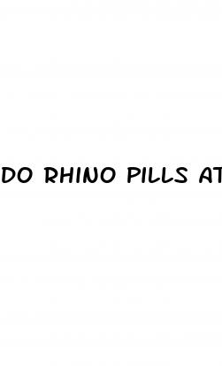 do rhino pills at gas station work