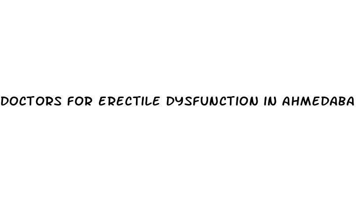 doctors for erectile dysfunction in ahmedabad