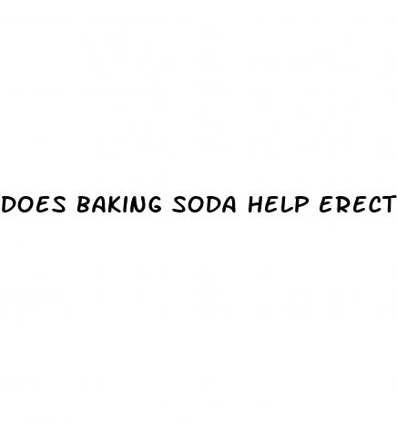 does baking soda help erectile dysfunction