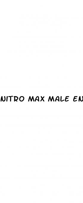 nitro max male enhancement