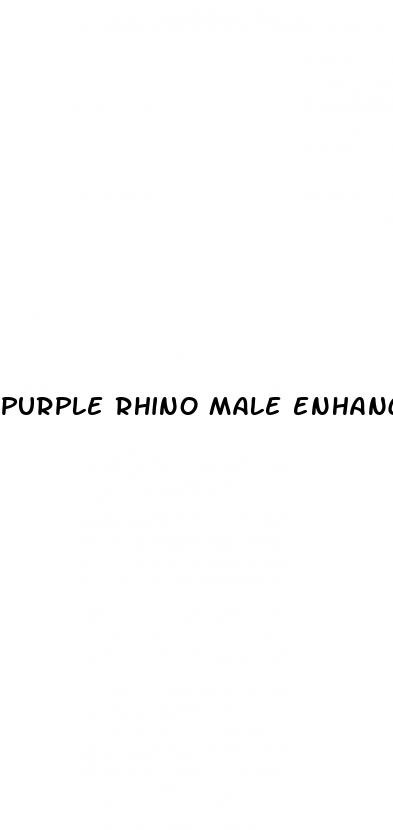 purple rhino male enhancement solution