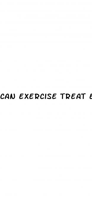 can exercise treat erectile dysfunction