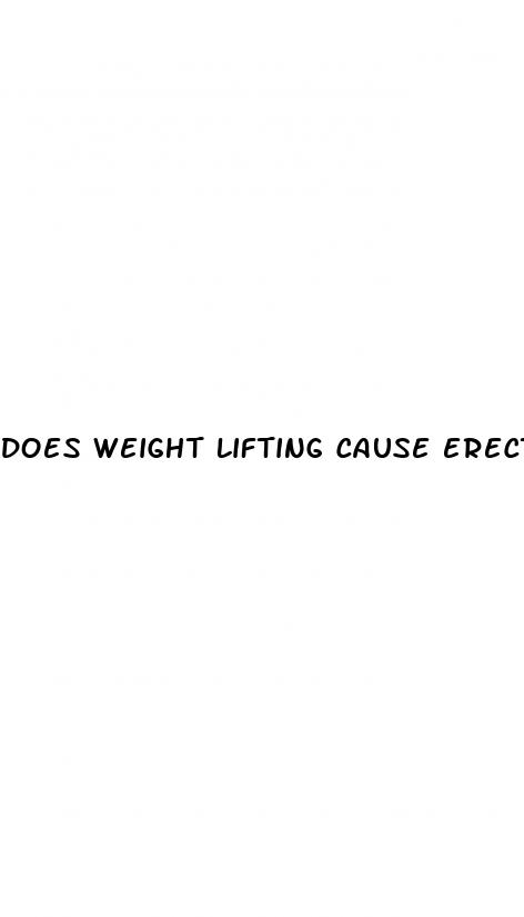 does weight lifting cause erectile dysfunction