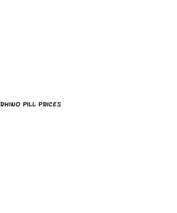 rhino pill prices