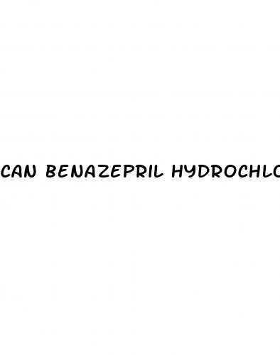 can benazepril hydrochloride cause erectile dysfunction