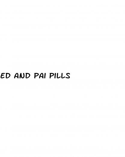 ed and pai pills