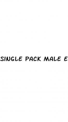 single pack male enhancement pills