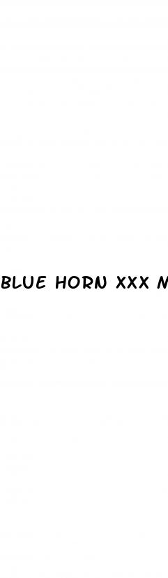 blue horn xxx male enhancement