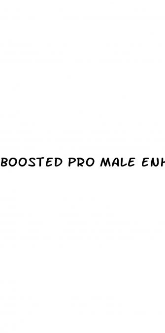 boosted pro male enhancer