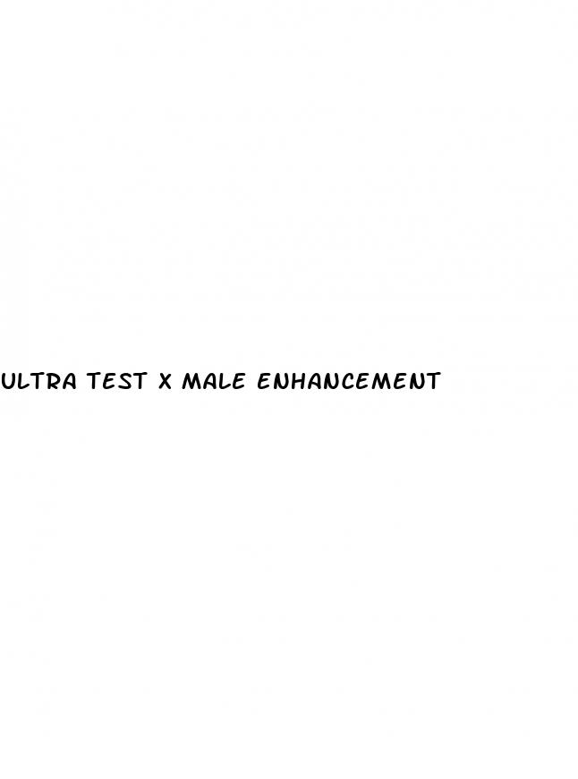 ultra test x male enhancement