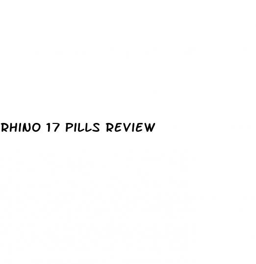 rhino 17 pills review