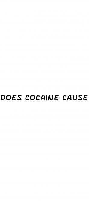 does cocaine cause erectile dysfunction