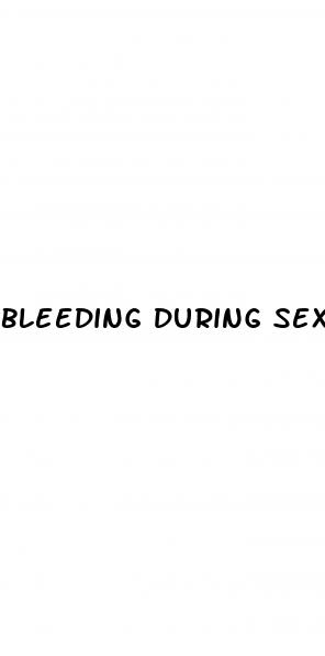 bleeding during sex while on the pill