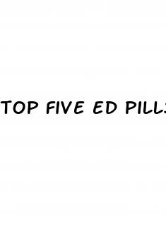 top five ed pills