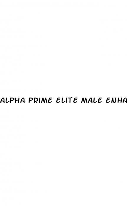 alpha prime elite male enhancement