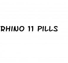 rhino 11 pills