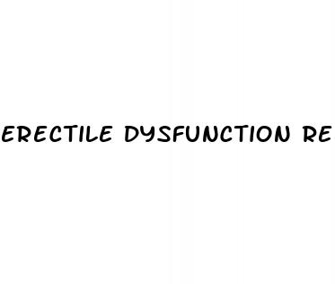 erectile dysfunction relationship