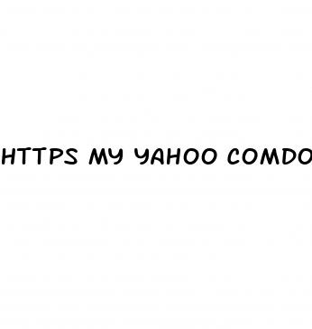 https my yahoo comdo natural ed pills work