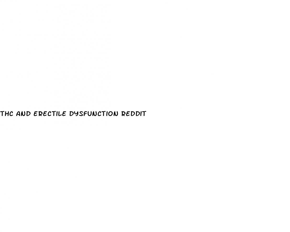 thc and erectile dysfunction reddit